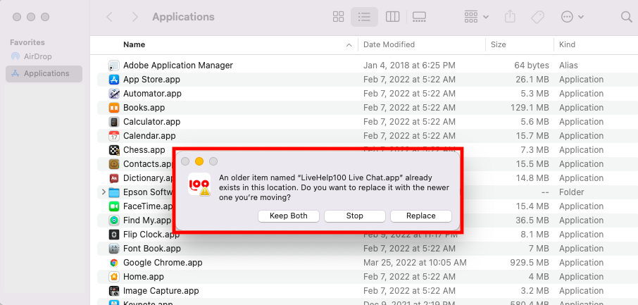 显示这个弹窗 意思是您电脑已经安装过 Livehelp 需要先卸载请点击 Stop.png